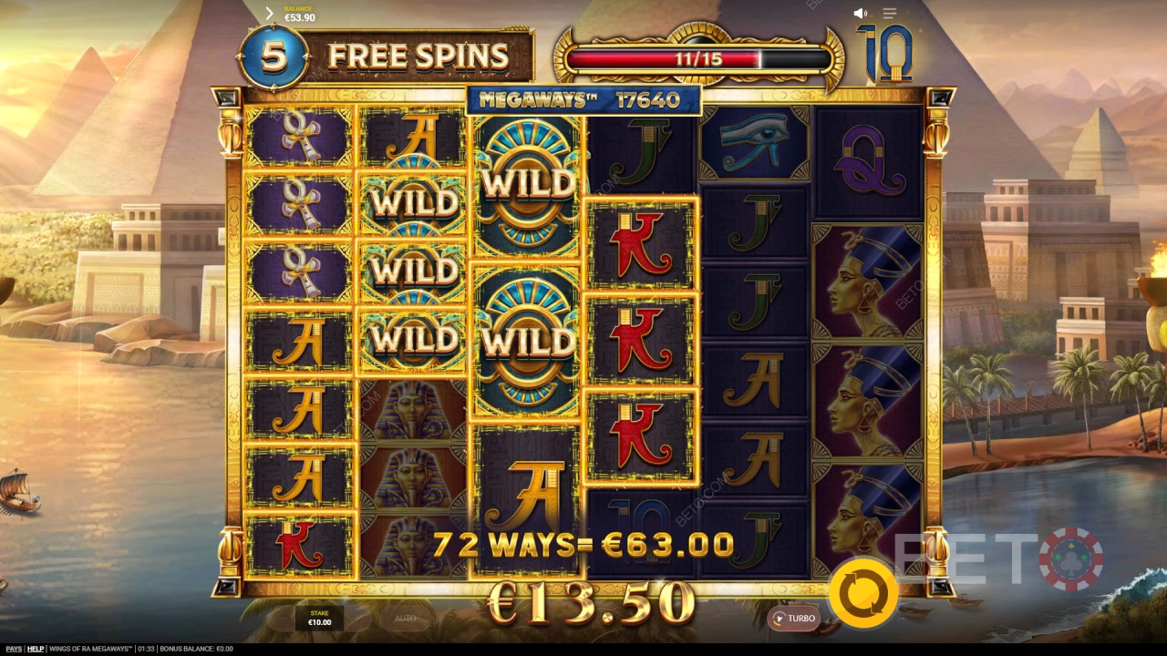 Wings of Ra Megaways Преглед от BETO Slots