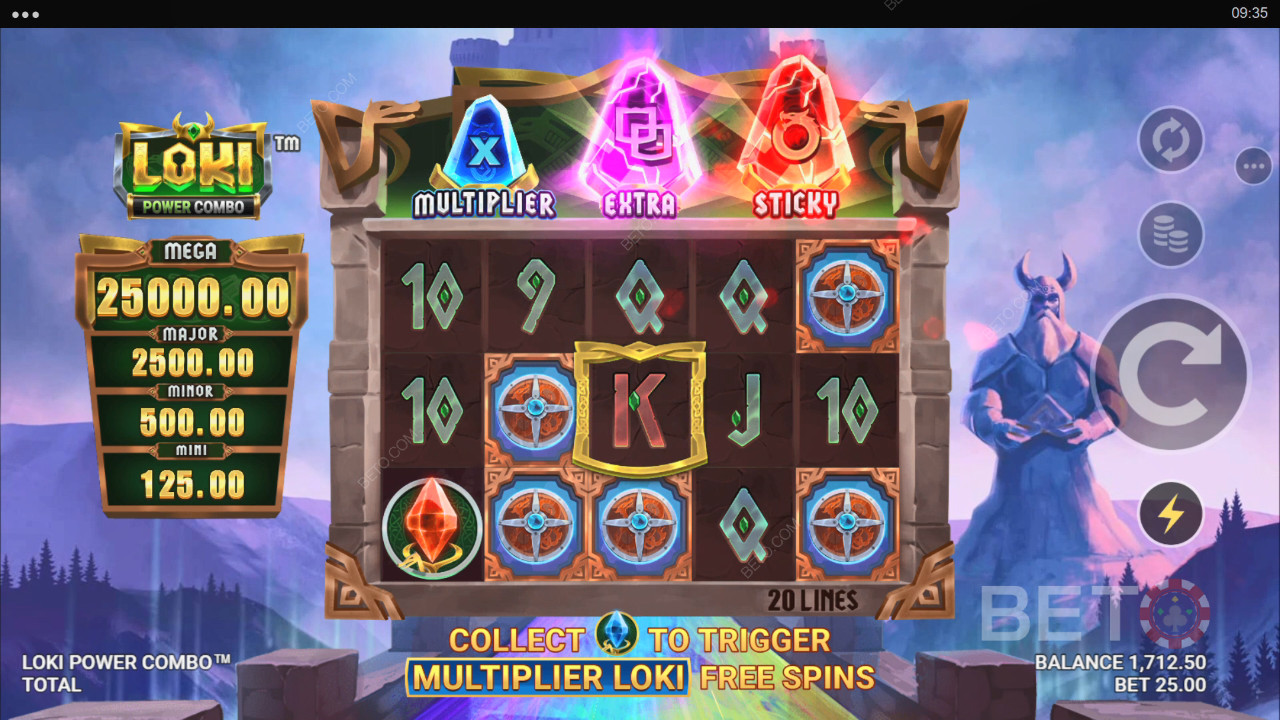 Loki Power Combo Преглед от BETO Slots