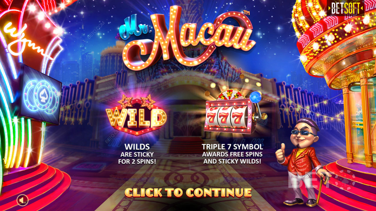 Насладете се на някои от най-мощните функции в онлайн хазарта в слота Mr Macau