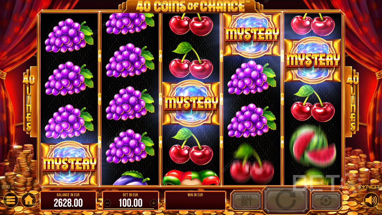 40 Монети на шанса Преглед от BETO Slots