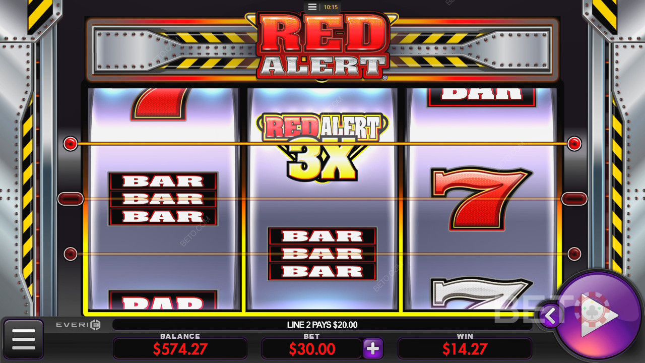 Red Alert Преглед от BETO Slots