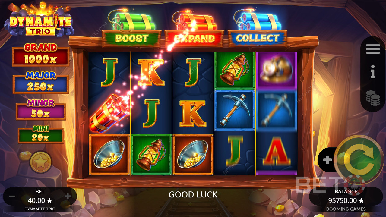 Преглед на Dynamite Trio от BETO Slots