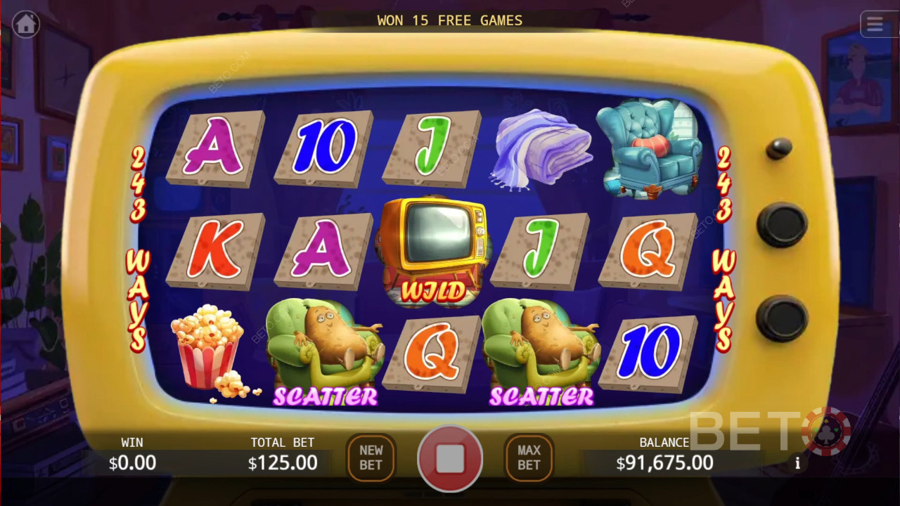 Преглед на Couch Potato от BETO Slots