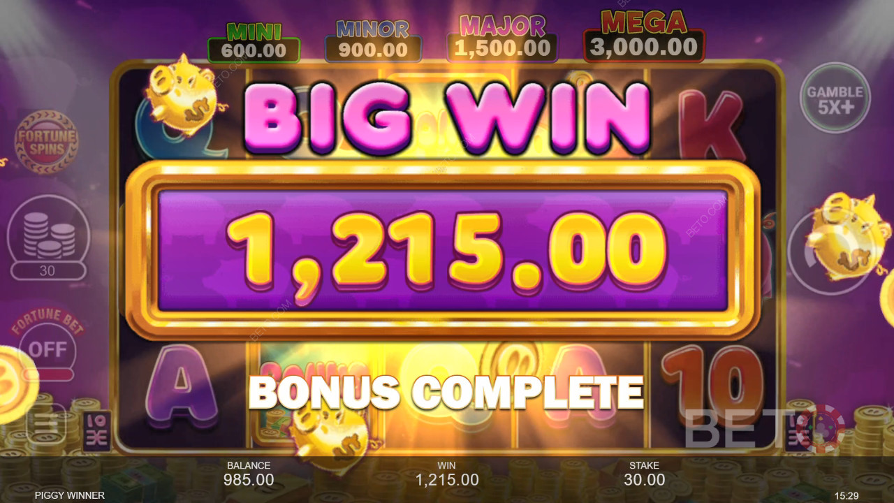 Спечелете 8,333x залога си в слота Piggy Winner!