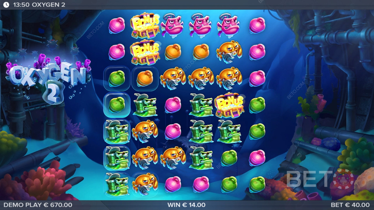 Oxygen 2 Преглед от BETO Slots