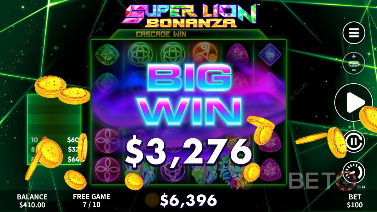 Super Lion Bonanza Преглед от BETO Slots