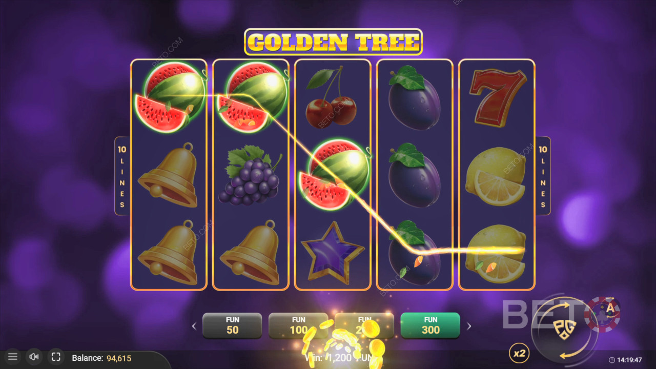 Бонус функции, обяснени в Golden Tree от Pascal Gaming