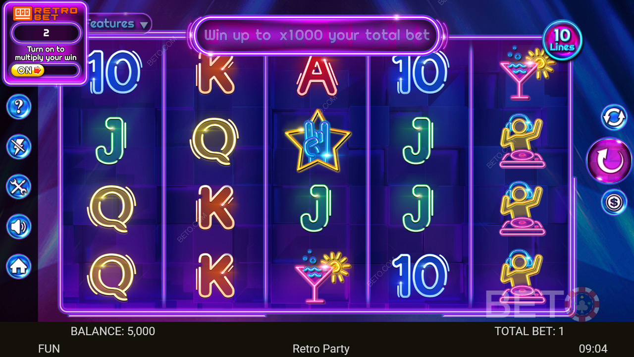 Retro Party Играй Безплатно