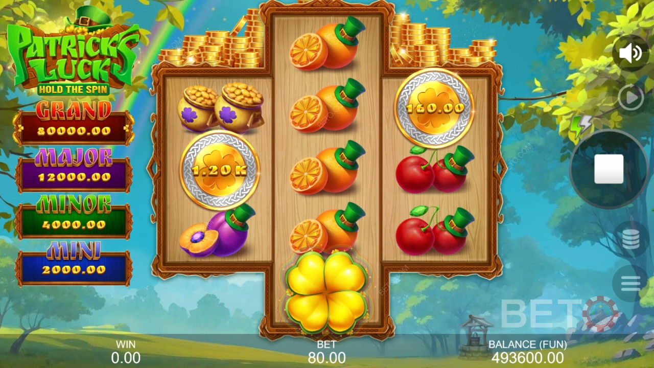 Късметът на Patriсk: Задръжте въртенето Преглед от BETO Slots