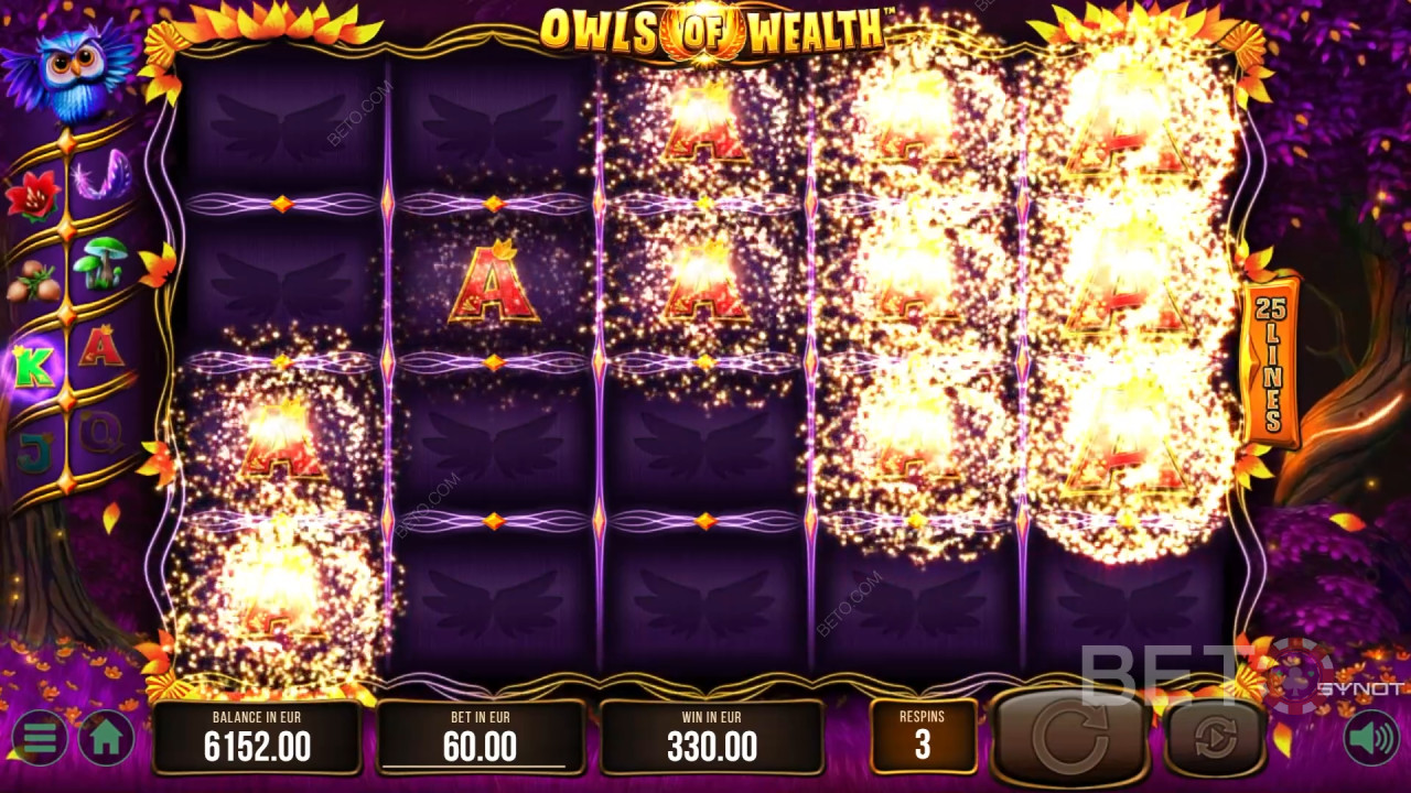 Преглед на Owls of Wealth от BETO Slots