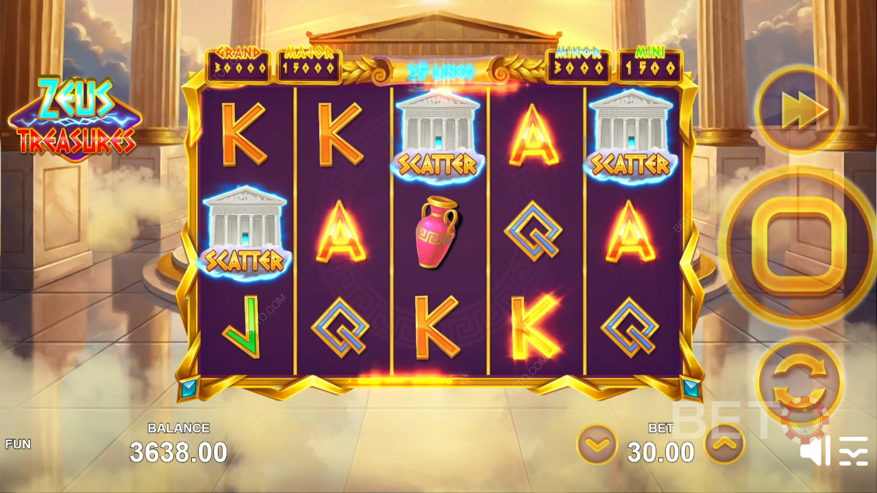 Zeus Treasures Играй Безплатно