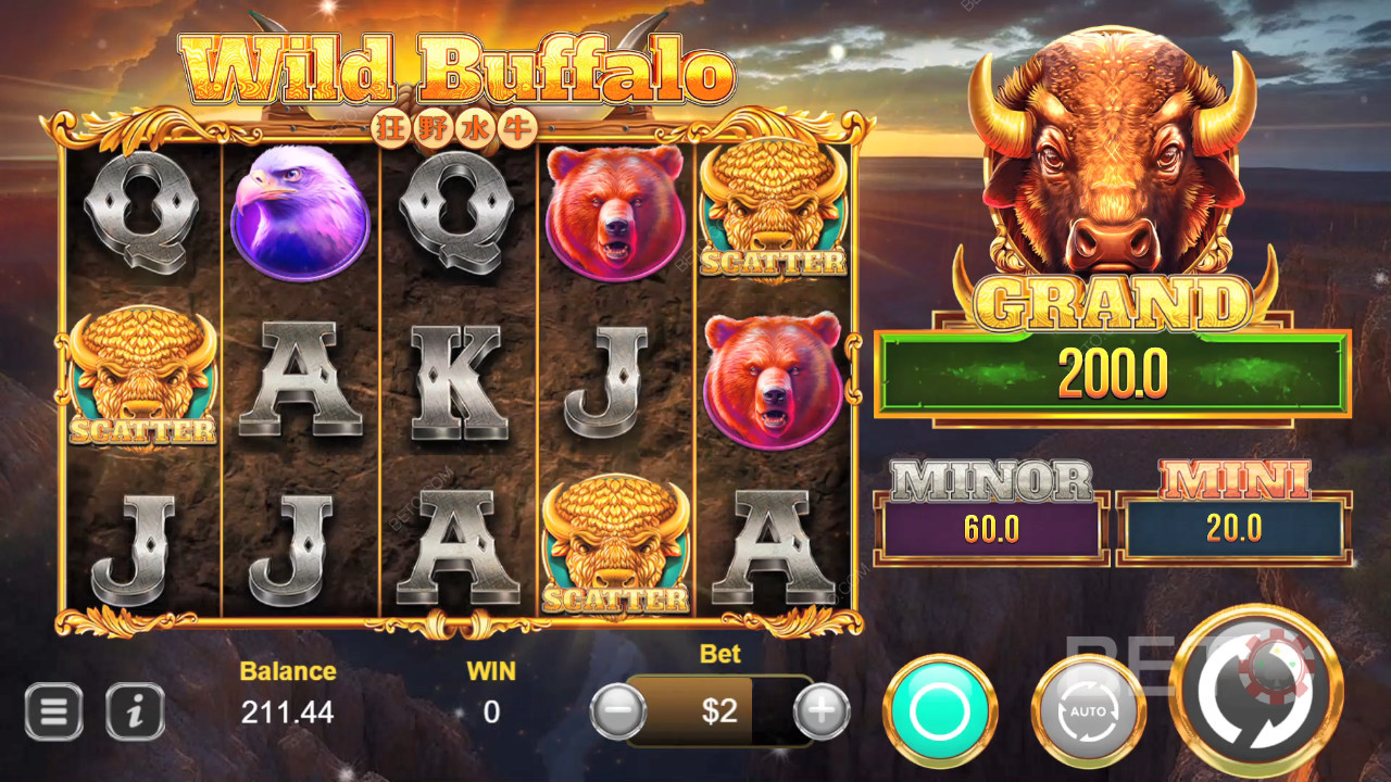 Wild Buffalo Преглед от BETO Slots