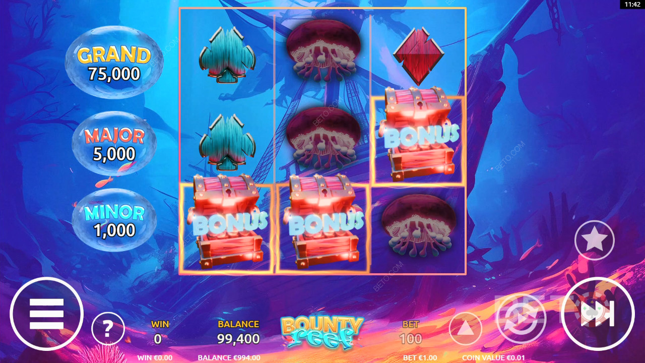 Bounty Reef Преглед от BETO Slots