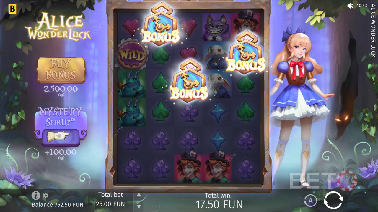 Alice WonderLuck Преглед от BETO Slots