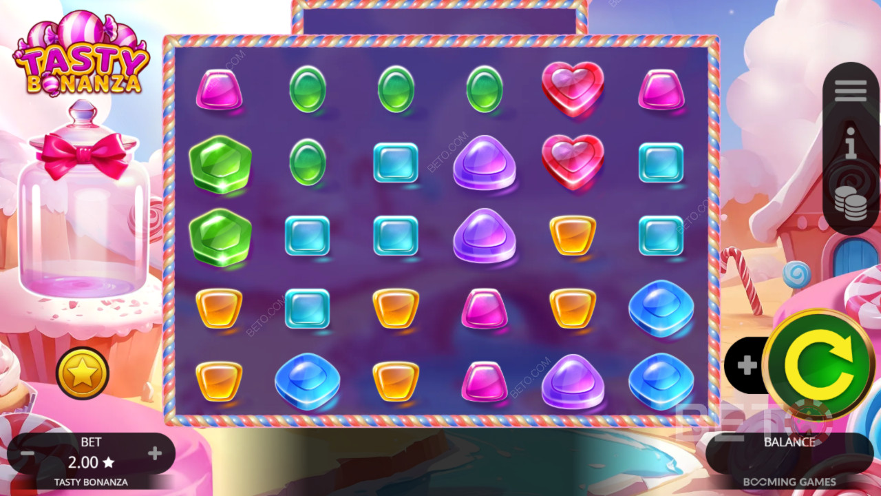 Бонус функции, обяснени в Tasty Bonanza от Booming Games