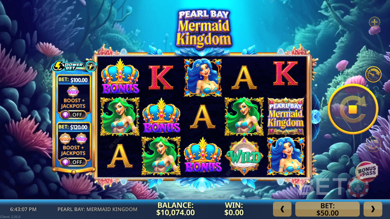 Перлов залив: Русалка Kingdom Преглед от BETO Slots