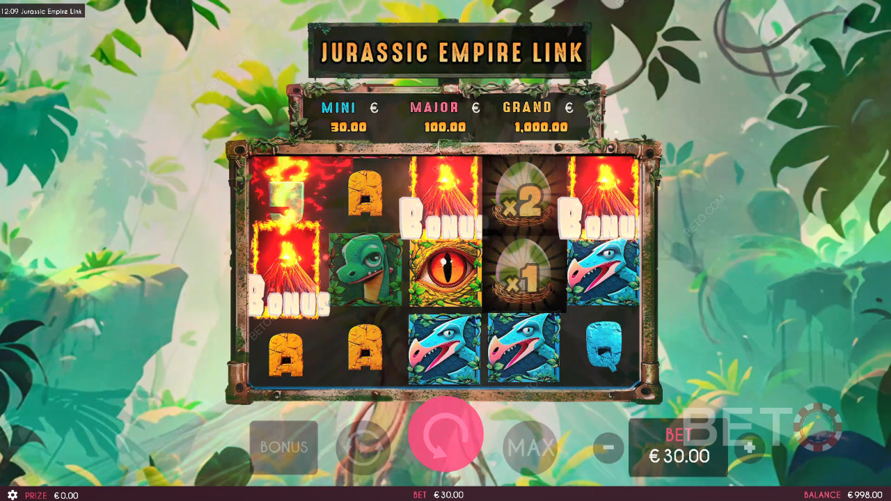 Джурасик Empire Link Преглед от BETO Slots