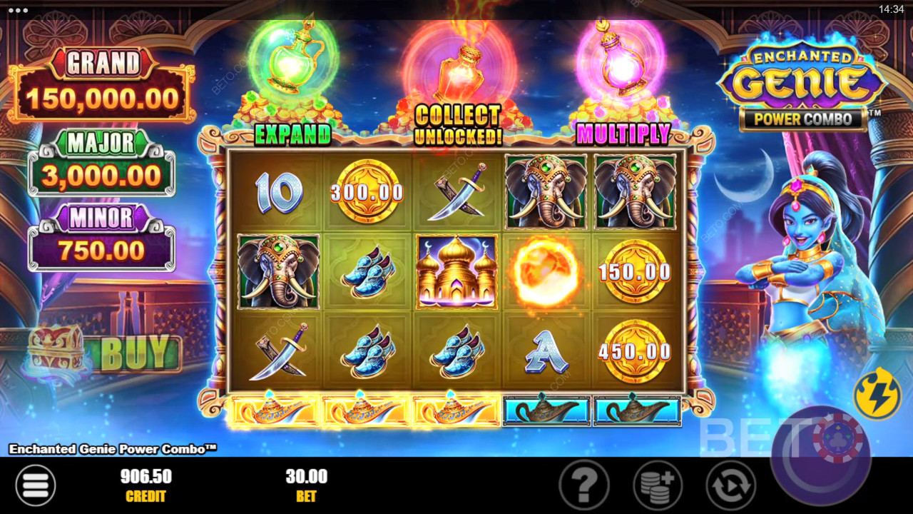 Enchanted Genie Power Combo Преглед от BETO Slots