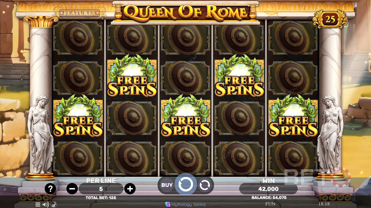 Кралицата на Рим Преглед от BETO Slots