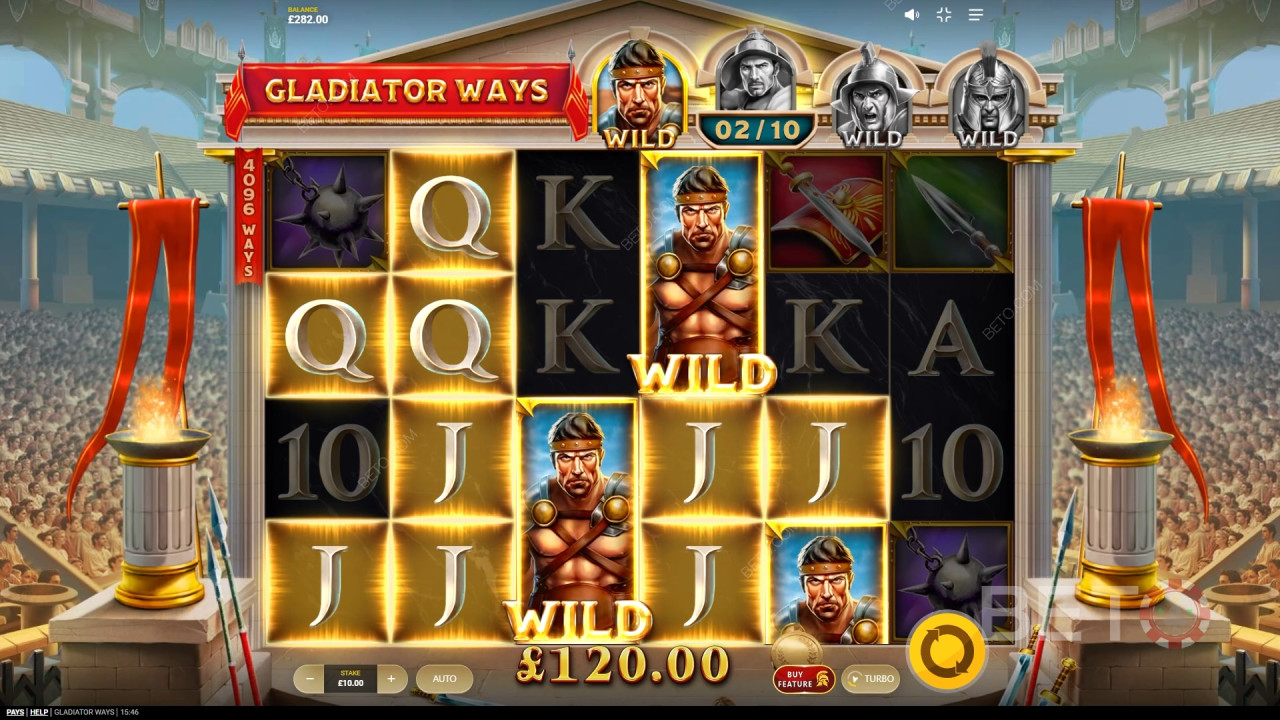 Gladiator Ways Преглед от BETO Slots