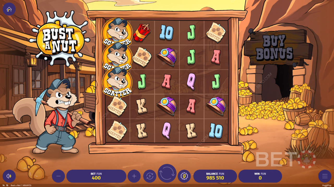 Преглед на Bust a Nut от BETO Slots