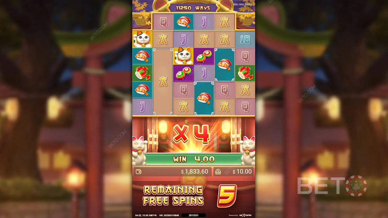 Как се играе Win Win Neko на Nextspin