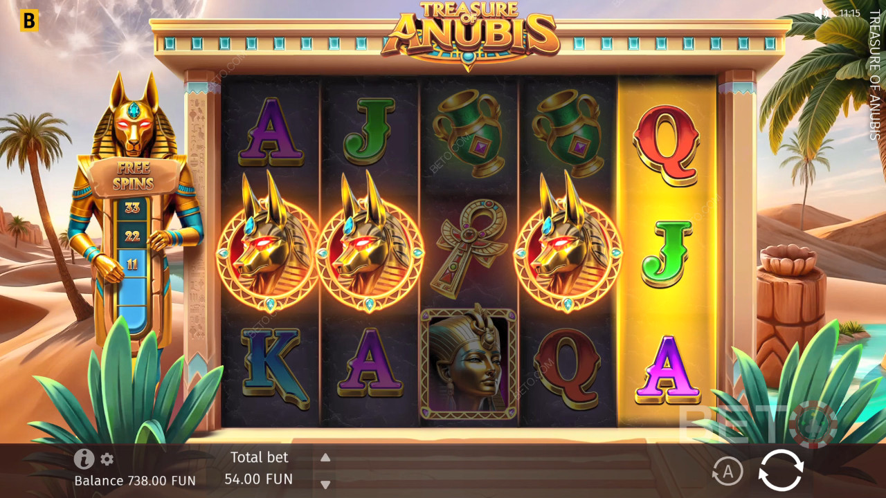 Treasure of Anubis Играй Безплатно