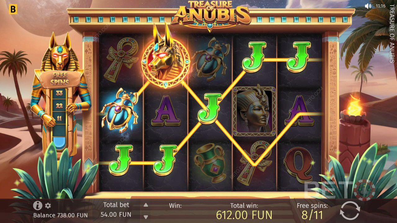 Добра игра ли е Treasure of Anubis?