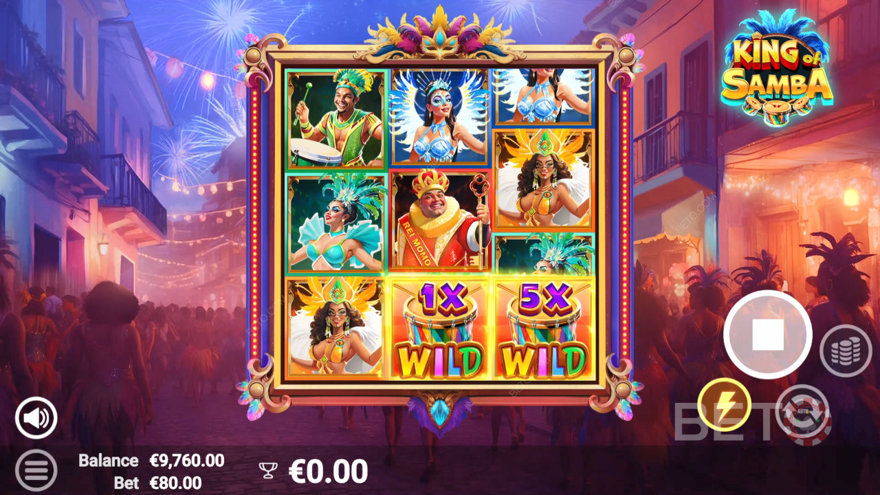 King of Samba Преглед от BETO Slots