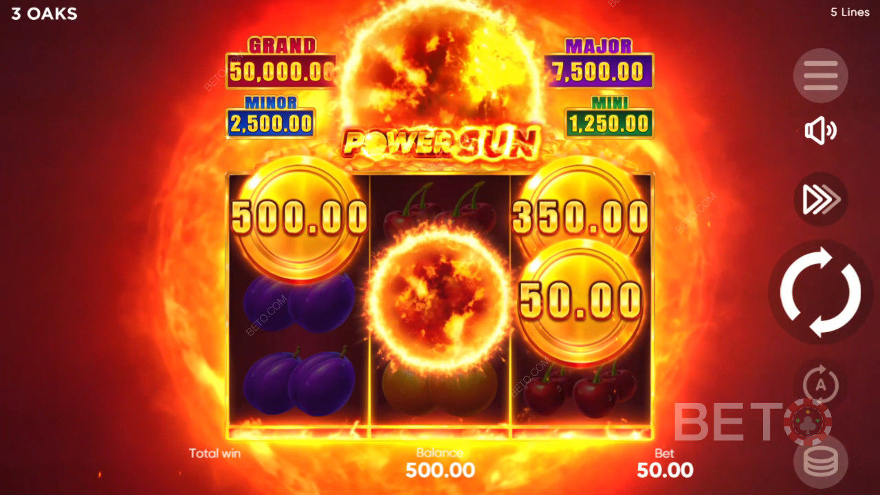 Power Sun Преглед от BETO Slots
