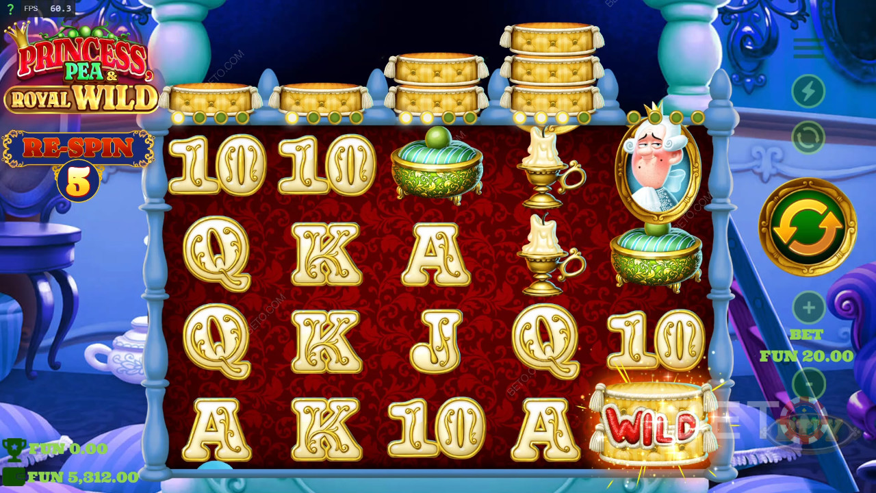 Принцеса Pea & Royal Wild Преглед от BETO Slots