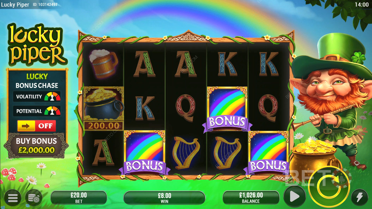 Lucky Piper Преглед от BETO Slots