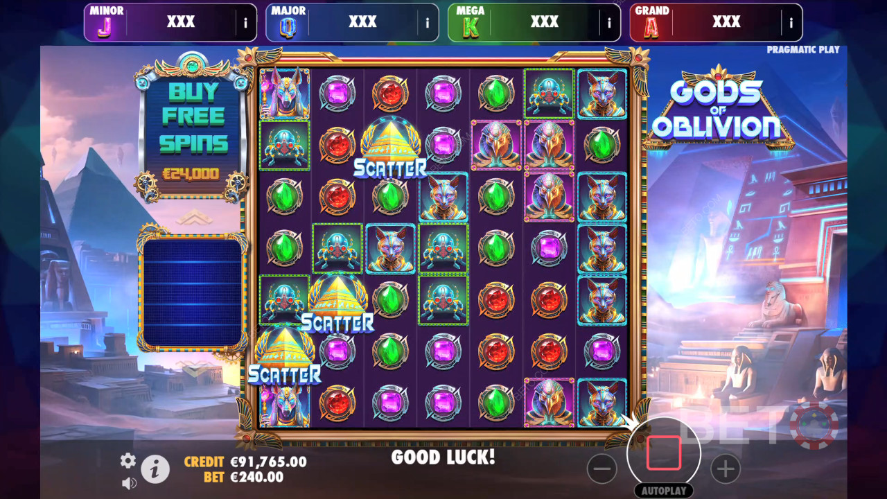 Gods of Oblivion Преглед от BETO Slots