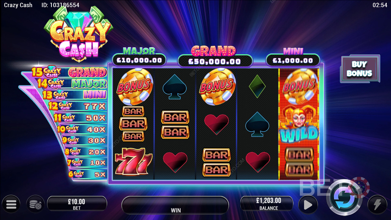 Crazy Cash Преглед от BETO Slots