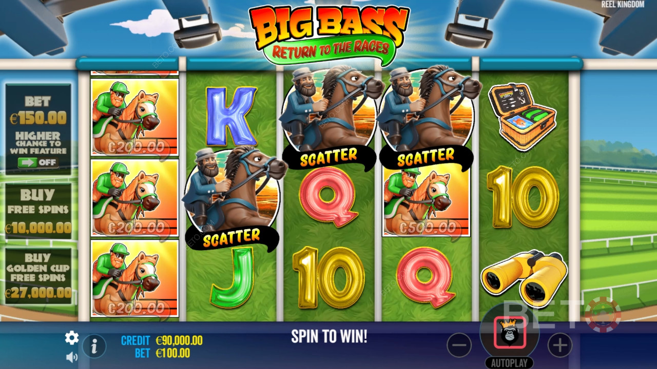 Big Bass Return to the Races Преглед от BETO Slots