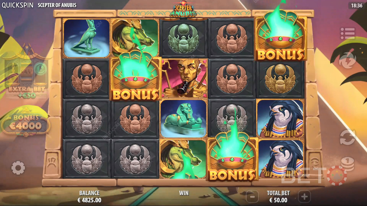 Скиптърът на Анубис Преглед от BETO Slots