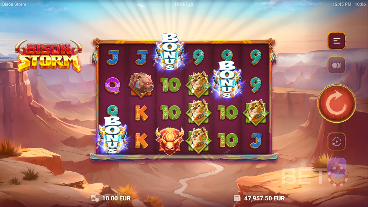 Преглед на Bison Storm от BETO Slots