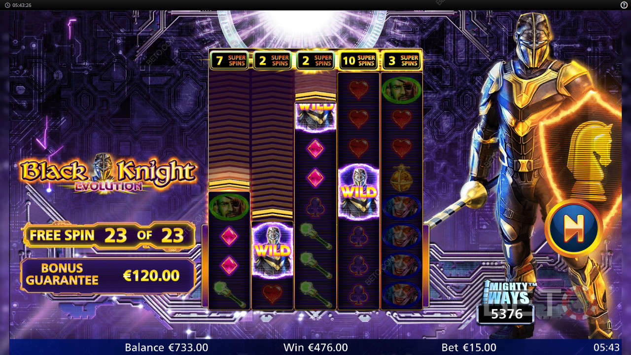 Добра игра ли е Black Knight Evolution?