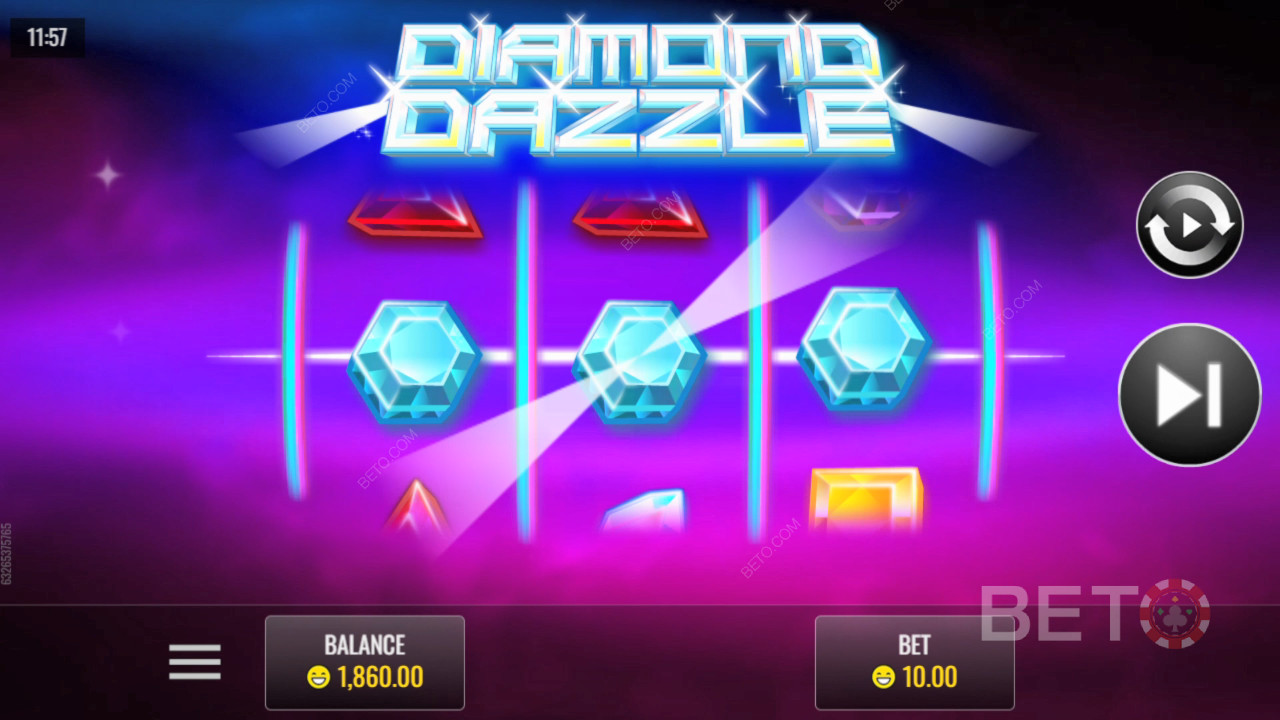 Diamond Dazzle Преглед от BETO Slots