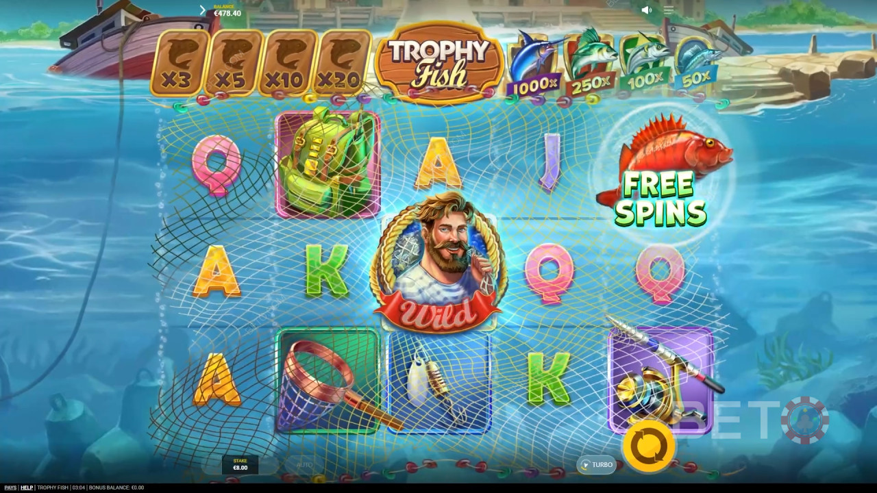 Trophy Fish Преглед от BETO Slots