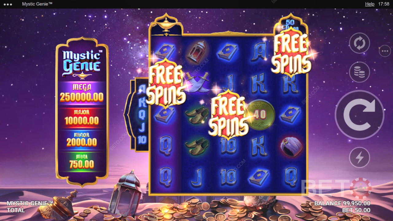 Мистичен джин Преглед от BETO Slots