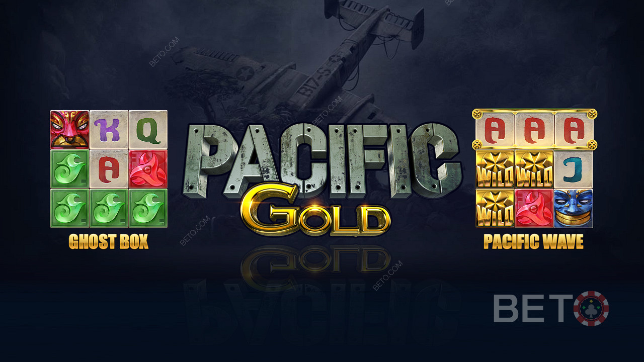 Насладете се на уникални функции като Ghost Box и Pacific Wave в слота Pacific Gold
