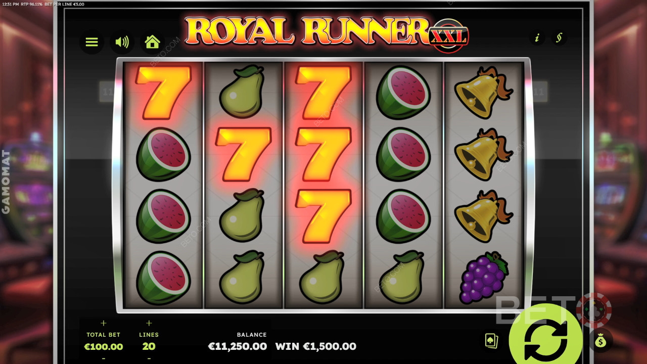 Royal Runner XXL Преглед от BETO Slots