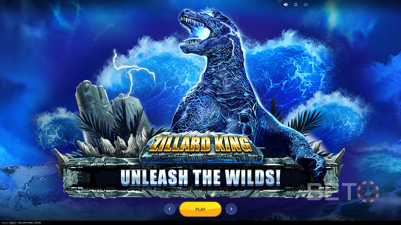 Освободете митичния звяр в онлайн слота Zillard King