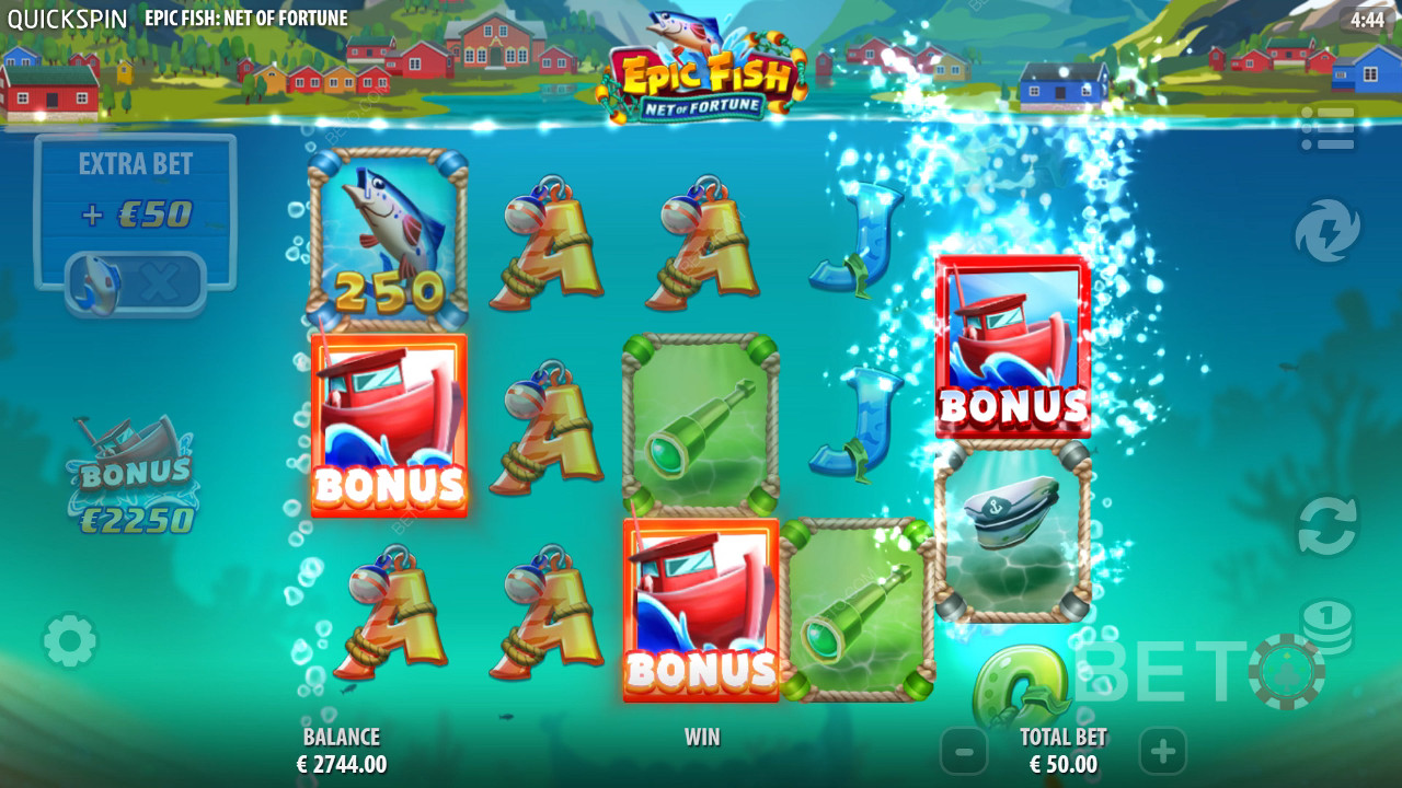 Epic Fish Net of Fortune Преглед от BETO Slots