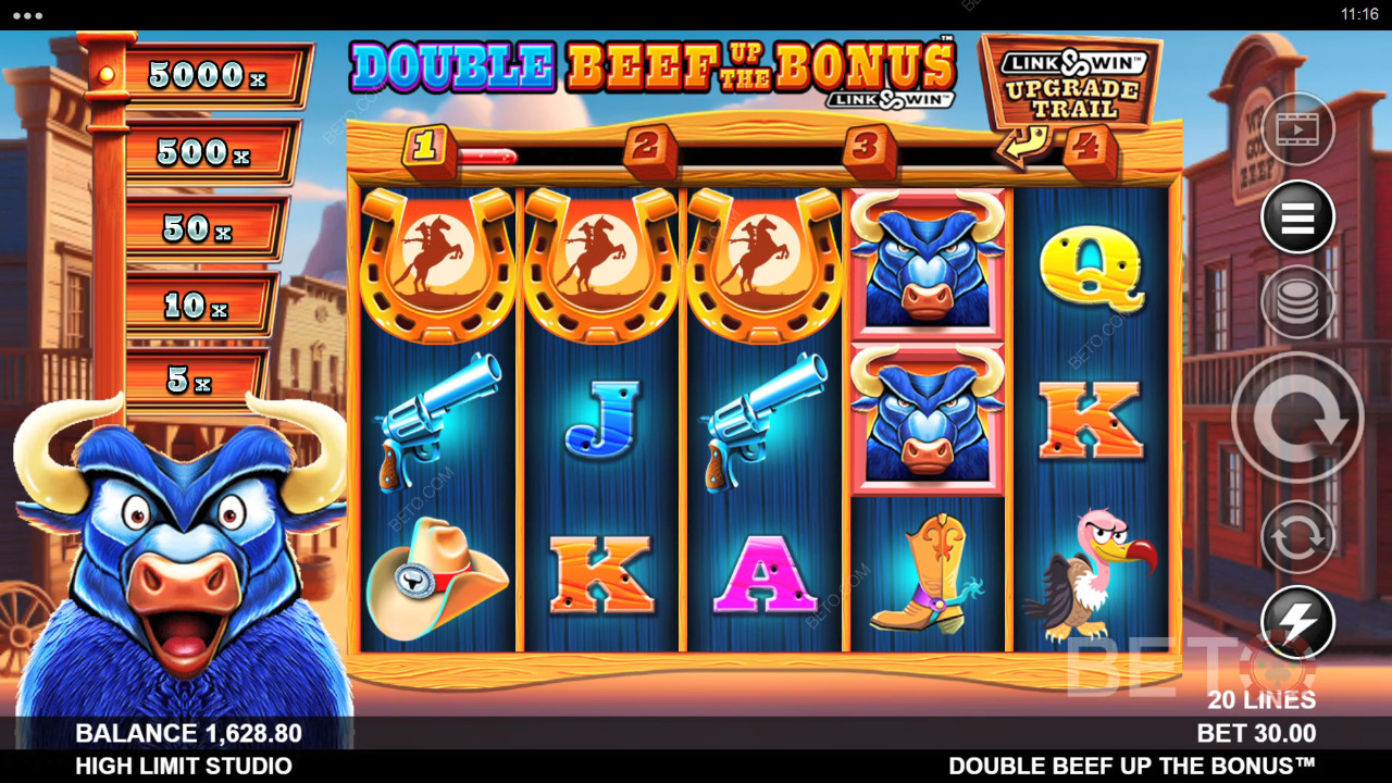 Двойна говеждо до бонус преглед от BETO Slots