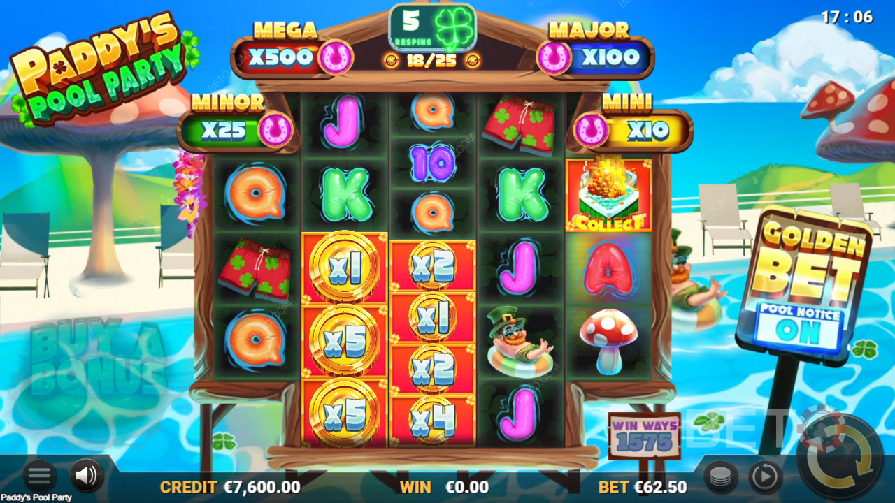 Paddy's Pool Party Играй Безплатно