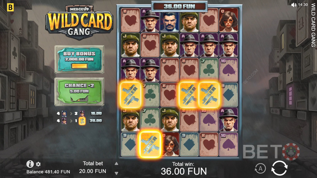 Wild Card Gang Преглед от BETO Slots