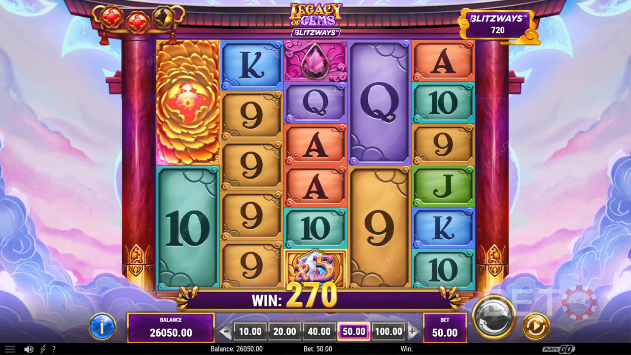 Наследство на скъпоценни камъни Blitzways Преглед от BETO Slots