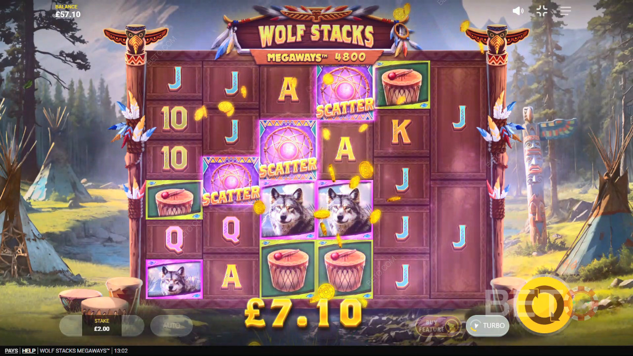 Wolf Stacks Megaways Преглед от BETO Slots